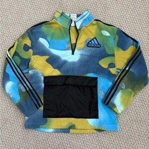 Adidas quarter zip fleece